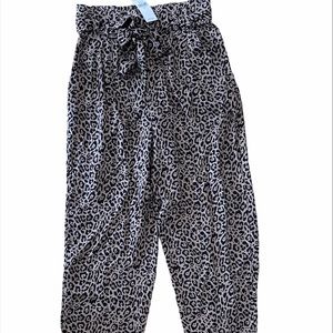 American eagle cheetah boho pants.  W tags.